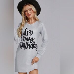 It’s my Birthday sparkly dress